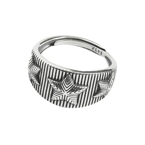 Mens*Boogzel Clothing Stars Ring