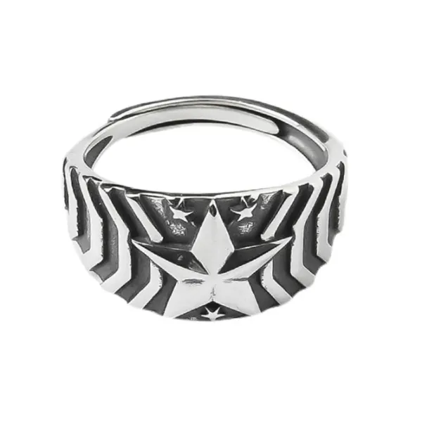 Mens*Boogzel Clothing Stars Ring