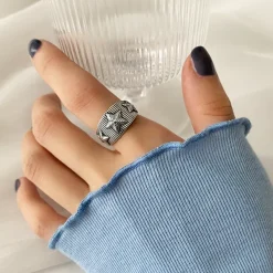 Mens*Boogzel Clothing Stars Ring