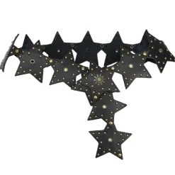 Belts & Chains*Boogzel Clothing Star-Shaped Studded Y2K Hip Belt