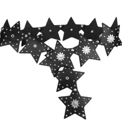 Belts & Chains*Boogzel Clothing Star-Shaped Studded Y2K Hip Belt
