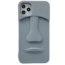 Iphone Cases*Boogzel Clothing Stone Statue 3D iPhone Case Grey
