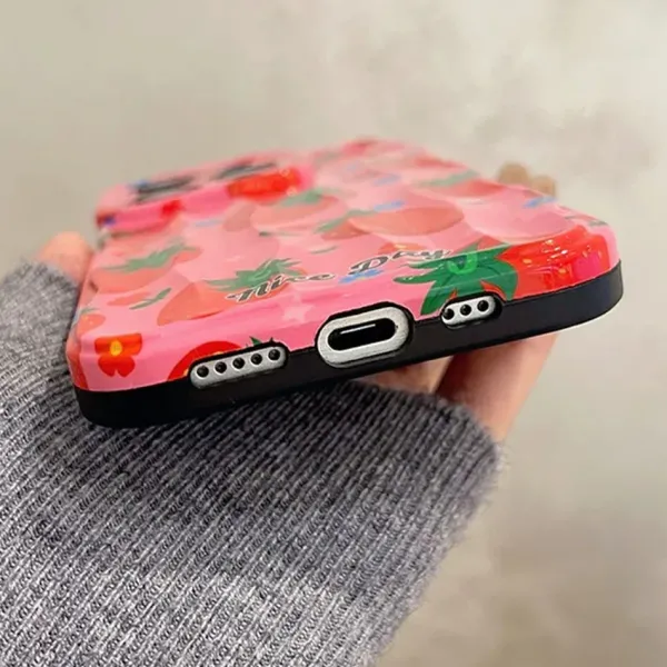 Iphone Cases*Boogzel Clothing Strawberry Fields iPhone Case Pink