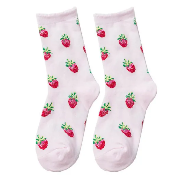 Socks*Boogzel Clothing Strawberry Fields Socks