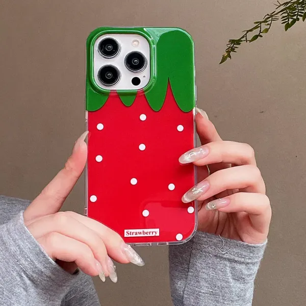 Iphone Cases*Boogzel Clothing Strawberry iPhone Case Red