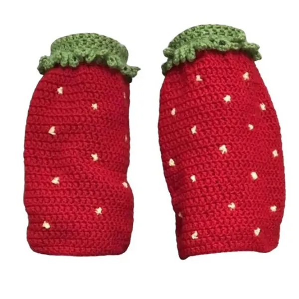 Other|Socks*Boogzel Clothing Strawberry Knit Leg Warmers