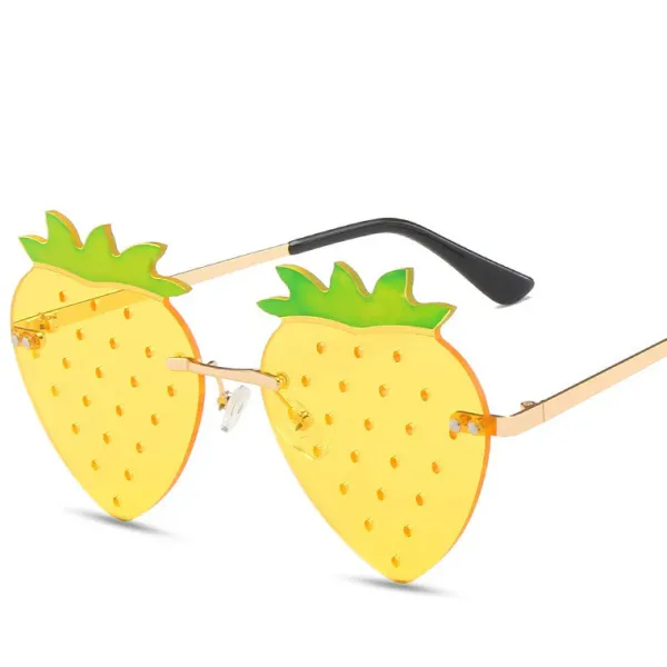 Sunglasses*Boogzel Clothing Strawberry Shaped Sunglasses