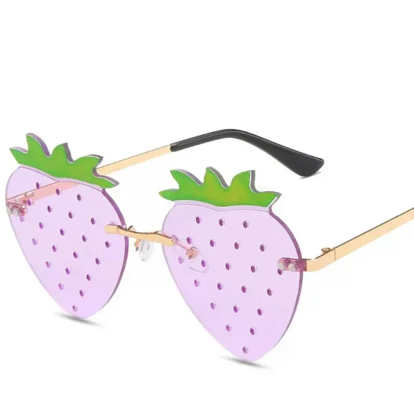 Sunglasses*Boogzel Clothing Strawberry Shaped Sunglasses