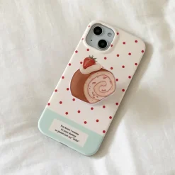 Iphone Cases*Boogzel Clothing Strawberry Swiss Roll iPhone Case