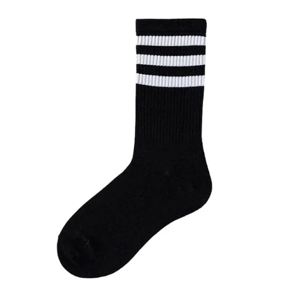 Socks*Boogzel Clothing Striped Crew Socks