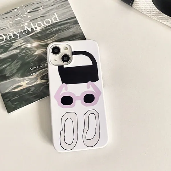 Iphone Cases*Boogzel Clothing Stylish Sunglasses iPhone Case White