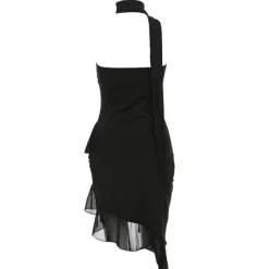 Dresses & Rompers*Boogzel Clothing Summer In Paris Halter Ruffle Dress
