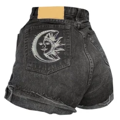 Shorts*Boogzel Clothing Sun & Moon Grunge Shorts