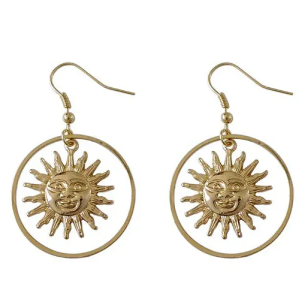 Earrings*Boogzel Clothing Sun Earrings