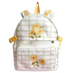 Bags & Purses*Boogzel Clothing Sunflower Plaid Backpack