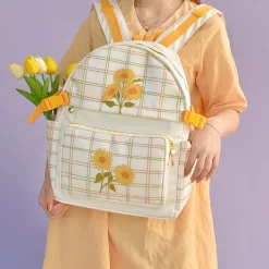 Bags & Purses*Boogzel Clothing Sunflower Plaid Backpack