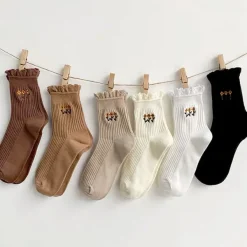 Socks*Boogzel Clothing Sunflower Ruffles Socks