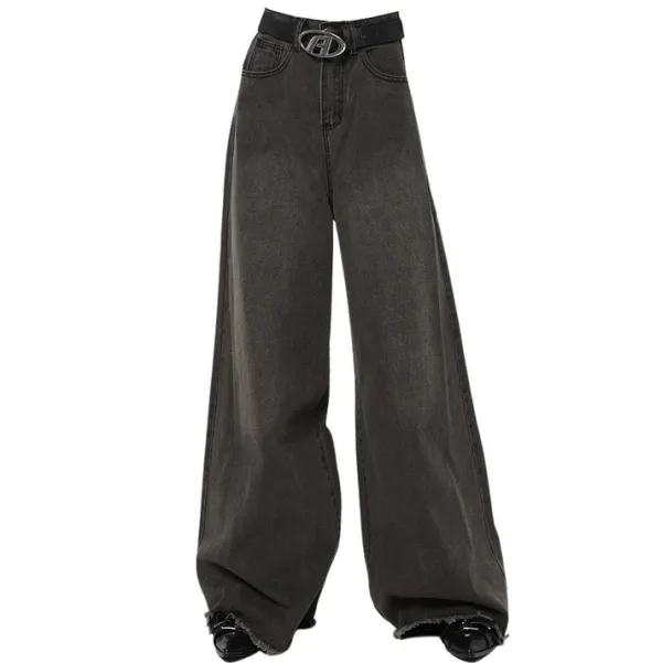Jeans*Boogzel Clothing Super Wide Jeans 90s DarkGrey