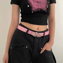 Belts & Chains*Boogzel Clothing Supernova Star Aesthetic Buckle Belt