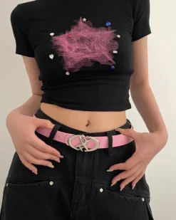 Belts & Chains*Boogzel Clothing Supernova Star Aesthetic Buckle Belt