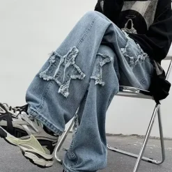 Jeans*Boogzel Clothing Superstar Behavior Jeans Blue