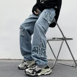 Jeans*Boogzel Clothing Superstar Behavior Jeans Blue