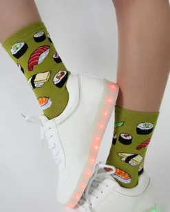 Socks*Boogzel Clothing Sushi Addict Socks Green