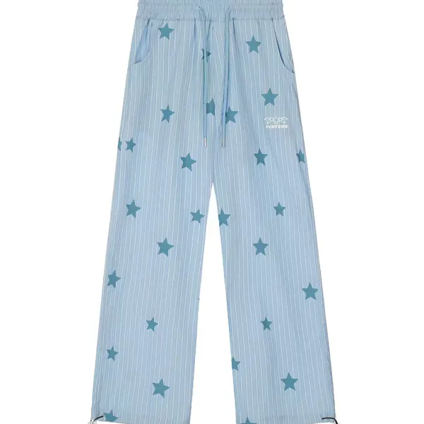 Pants & Trousers*Boogzel Clothing Sweet Attitude Baby Star Pants Blue