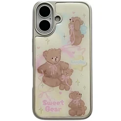 Iphone Cases*Boogzel Clothing Sweet Bear Aesthetic iPhone Case Yellow