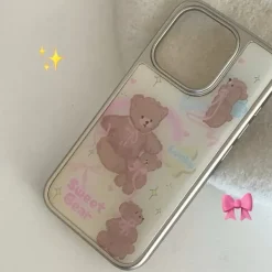 Iphone Cases*Boogzel Clothing Sweet Bear Aesthetic iPhone Case Yellow