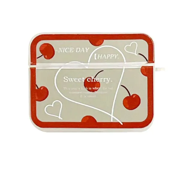 Iphone Cases*Boogzel Clothing Sweet Cherry AirPods Case Red
