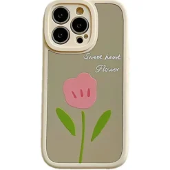 Iphone Cases*Boogzel Clothing Sweet Heart Flower iPhone Case Pink