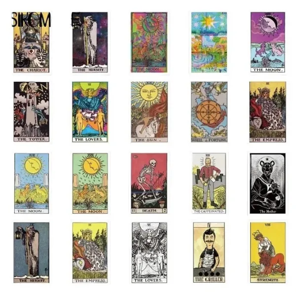 Aesthetic Room Decor*Boogzel Clothing Tarot 50 pcs Sticker Pack