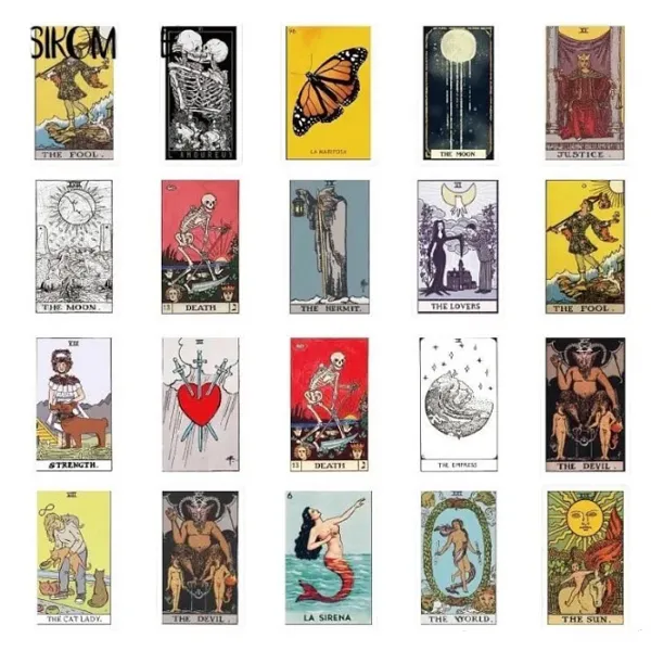Aesthetic Room Decor*Boogzel Clothing Tarot 50 pcs Sticker Pack