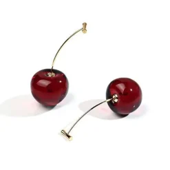 Earrings*Boogzel Clothing Tart Taste Cherry Earrings