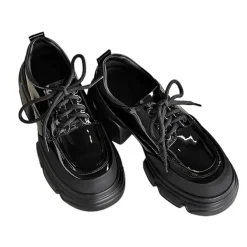Mad|Boots / Platform Boots*Boogzel Clothing Taste Of Danger Platform Shoes Black