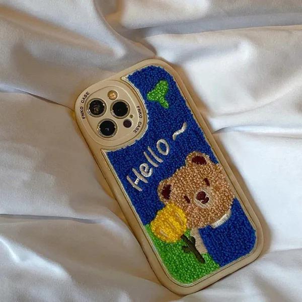 Iphone Cases*Boogzel Clothing Teddy Bear iPhone Case