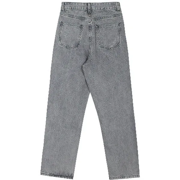 Jeans*Boogzel Clothing Teen Craft Baggy Jeans Grey