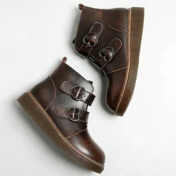 Classics|Boots / Platform Boots*Boogzel Clothing Teen Craft Heart Buckle Boots