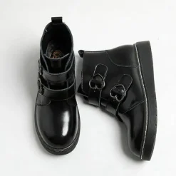 Classics|Boots / Platform Boots*Boogzel Clothing Teen Craft Heart Buckle Boots