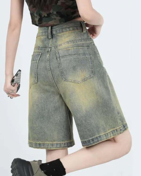 Shorts*Boogzel Clothing Teen Craft Knee-Length Shorts Green