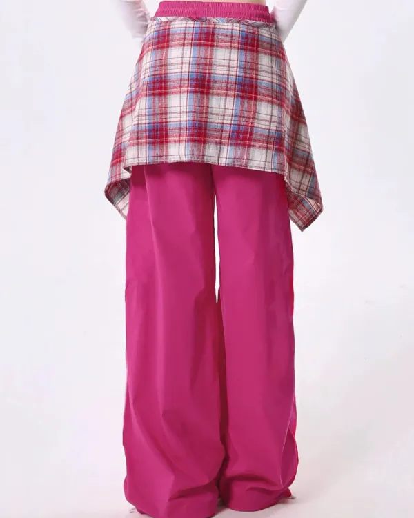 Pants & Trousers*Boogzel Clothing Teen Craft Shirt Tie Trousers Pink