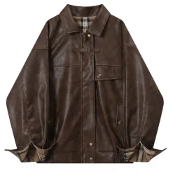 Coats & Jackets*Boogzel Clothing Teen Spirit Grunge Leather Jacket