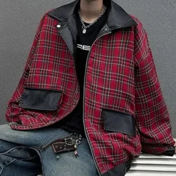 Coats & Jackets*Boogzel Clothing Teen Spirit Grunge Leather Jacket