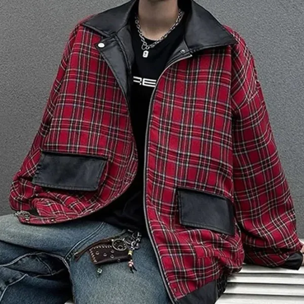 Coats & Jackets*Boogzel Clothing Teen Spirit Grunge Leather Jacket