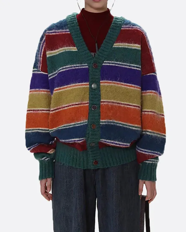 Striped Sweaters|Knit Cardigans*Boogzel Clothing Teenage Dream Striped Cardigan Multi