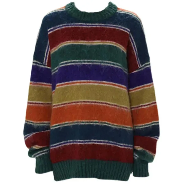 Striped Sweaters|Sweaters*Boogzel Clothing Teenage Dream Striped Sweater Multi