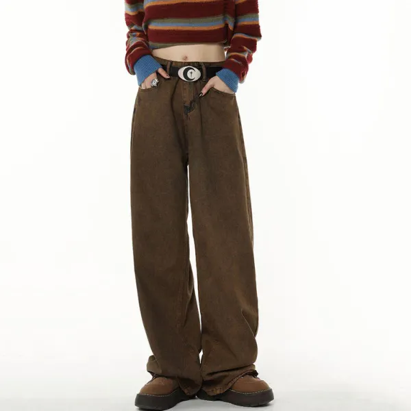 Jeans*Boogzel Clothing The Problem Child Jeans Brown