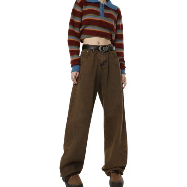 Jeans*Boogzel Clothing The Problem Child Jeans Brown