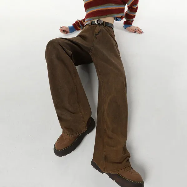 Jeans*Boogzel Clothing The Problem Child Jeans Brown